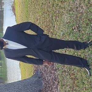 Men's Calvin Klein Suit Coat Pants Striped 42L Regular